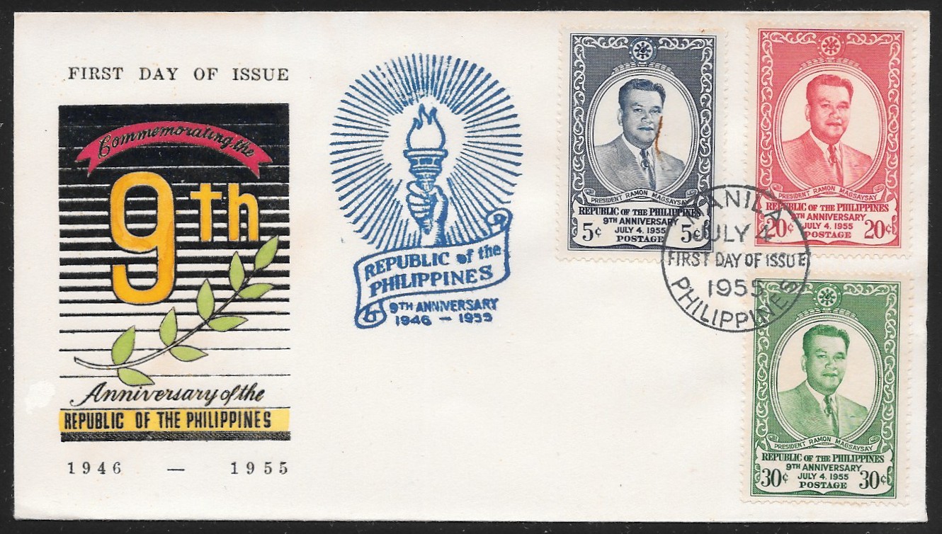 Philippines 1955 First Day Cover 